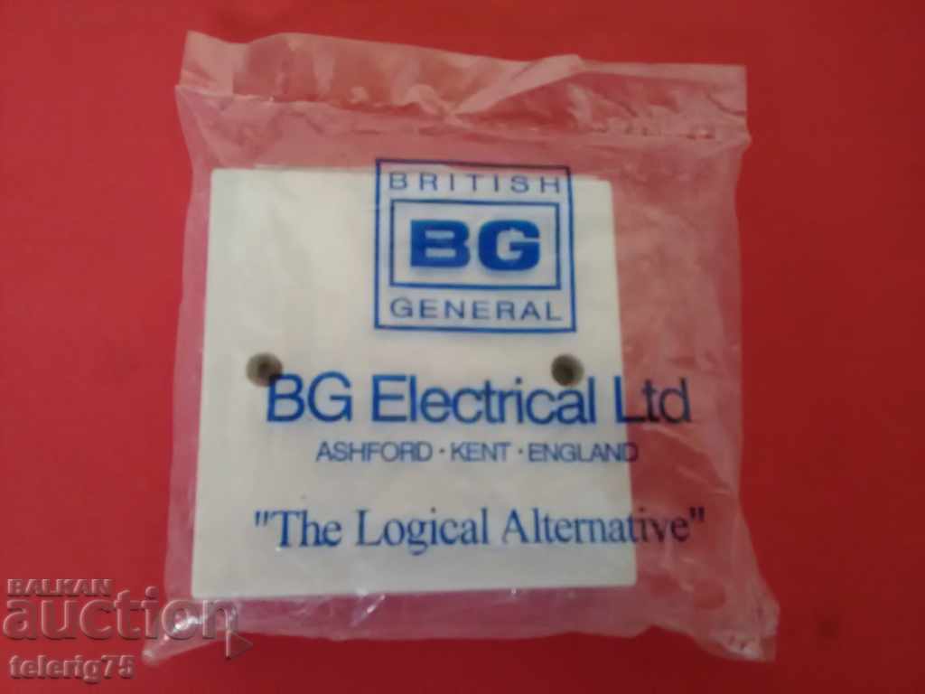 English Hardcover 'BG' for Stove Boiler-20 Amper