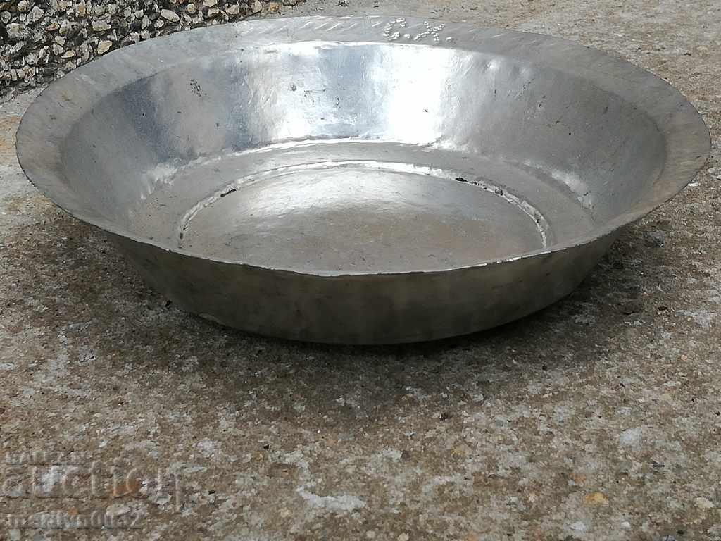 Παλιά χαλκού Saha, χαλκό, πιάτο, μπολ, λεκάνη με τιμή 48.00 BGN | € 24.54