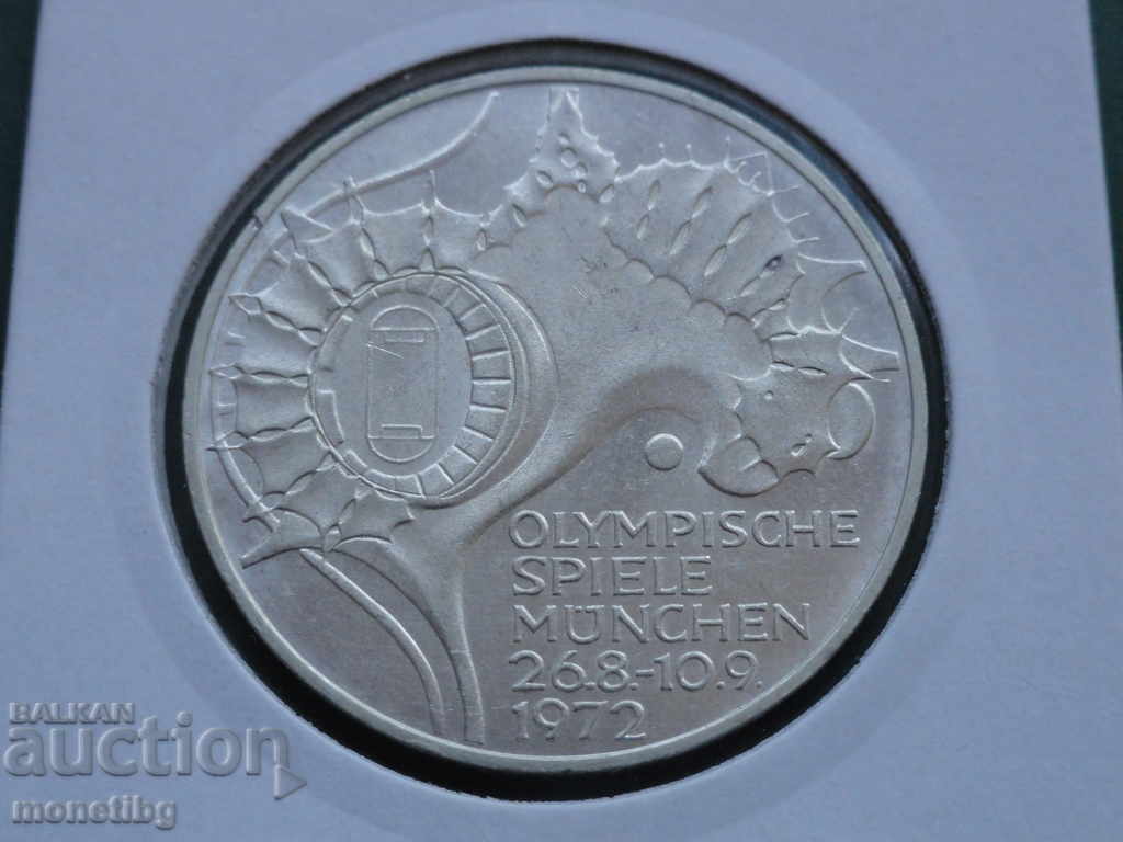 Germany 1972 - 10 Marks "Munich '72 - Stadium" (G) Germany 1972 - 10 Marks "Munich '72 - Stadium" (G)