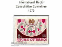 1979. Австрия.50 г. Международен комитет за радиокомуникация