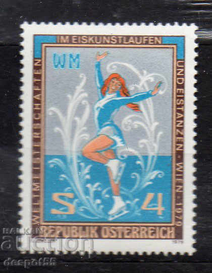 1979. Austria. World skier in skating, Vienna.