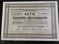 Action | 1000 Reich Brands Bank Der Arbeiter | 1926