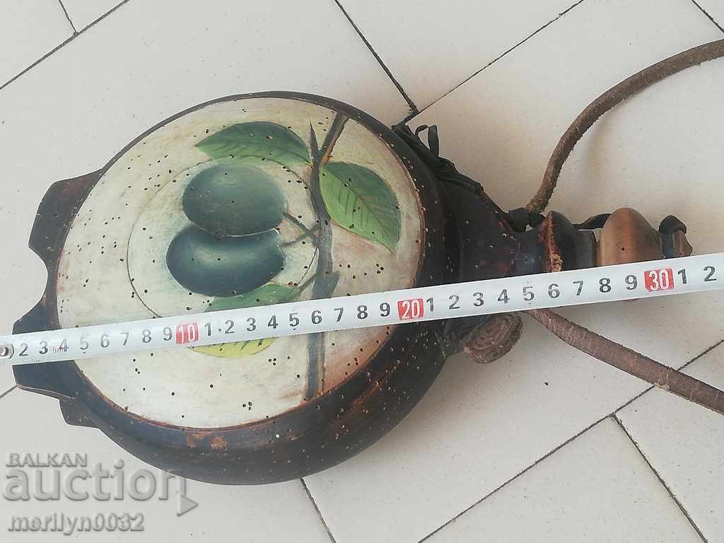 Painted cracker, wooden bucket - 5