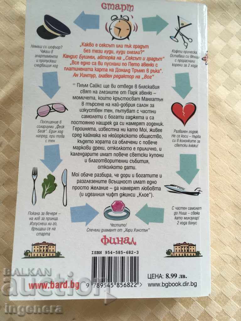 BOOK-THESE CRAZY CRAZY PAMPER-PLUM SYKS-2005 with price 4.00 BGN | € 2.05