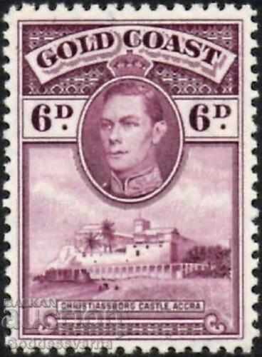 Gold Coast KGVI 9d Orange 1938 SG 127a MNH