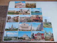 Lot of 16 pcs. cards "Moscow"