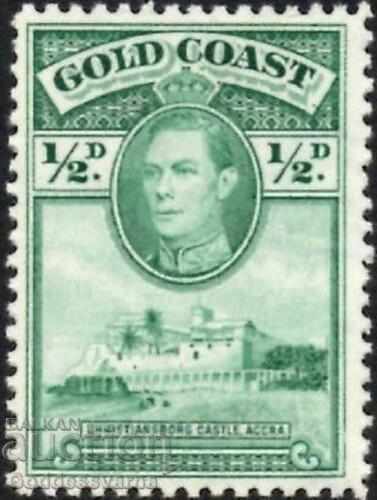Gold Coast 1938 KGVI 1 / 2d Green SG.120 MNH