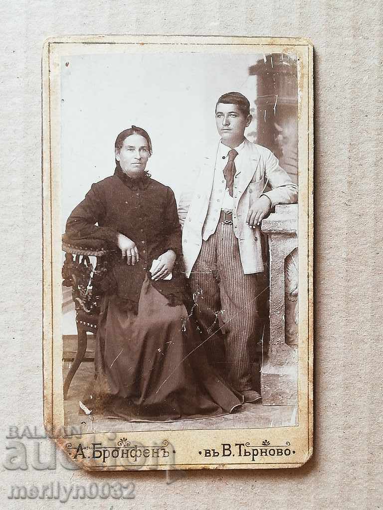 Old photo of cardboard 10.5 / 6.5 cm - 5 Old photo of cardboard 10.5 / 6.5 cm - 5