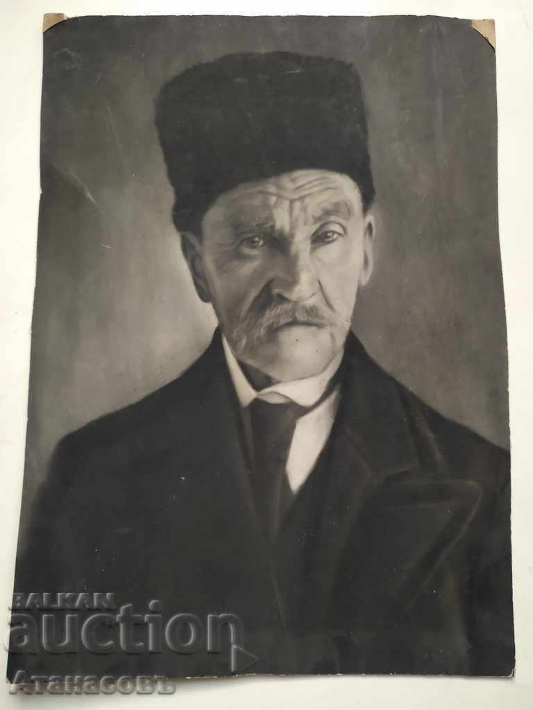 Fotogravura Retuș general Ivan Valkov Valko Yuddekov