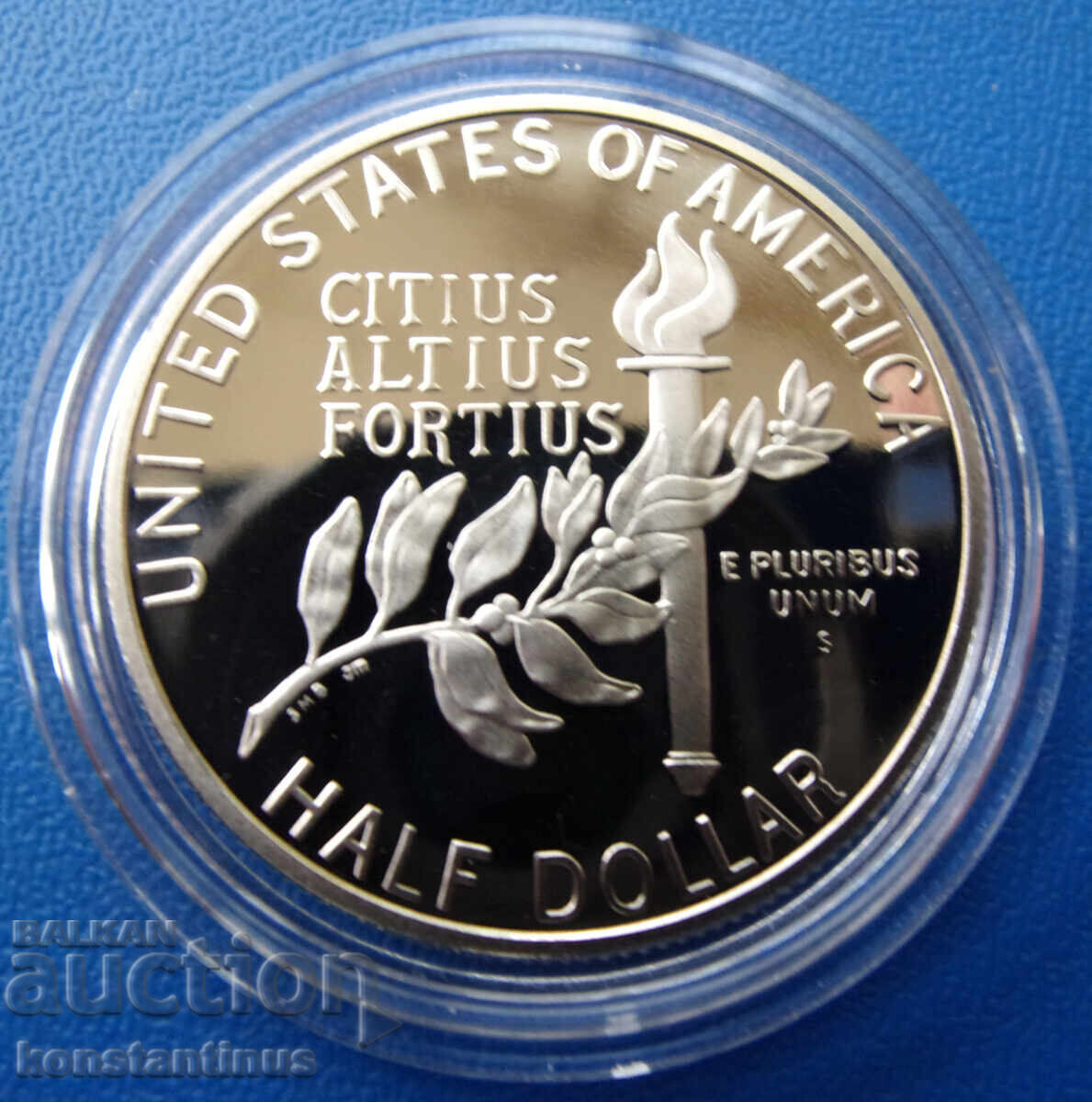 SUA ½ Dolar 1992 PROOF UNC Rare cu preț € 28.12 | 55.00 BGN