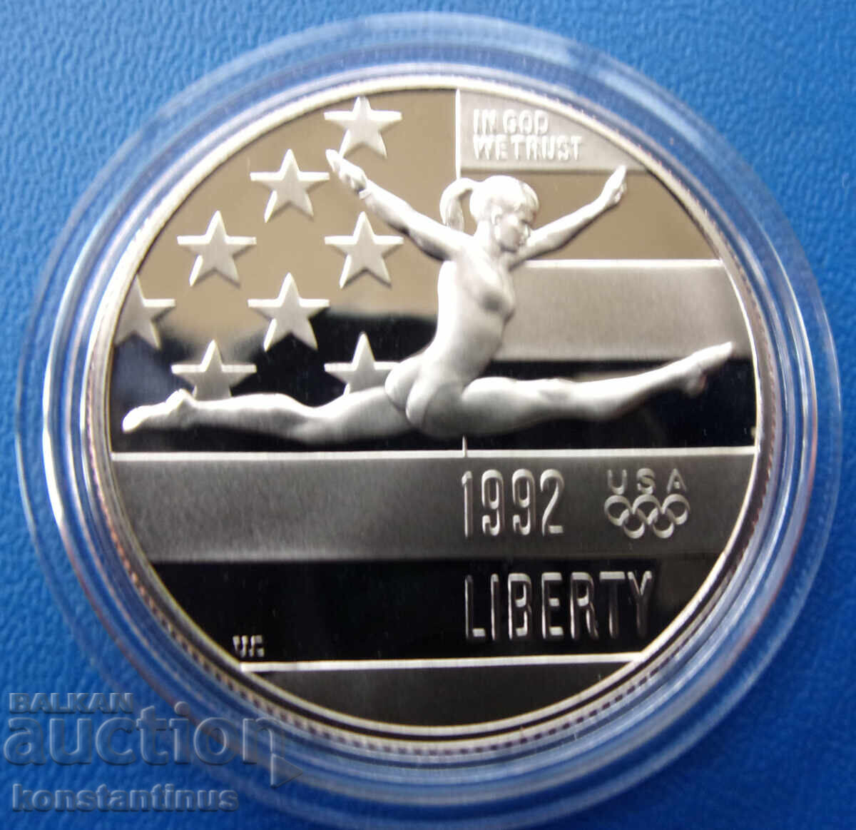 SUA ½ Dolar 1992 PROOF UNC Rare