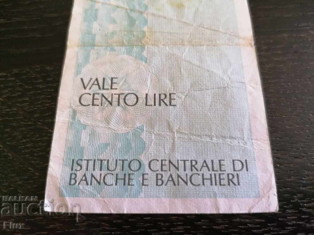 Bank check - Italy 1977 - 6 Bank check - Italy 1977 - 6