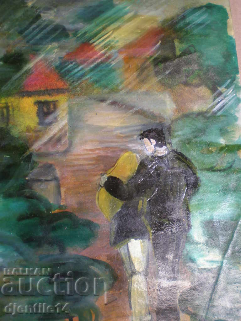 tempera drawing with price 30.00 BGN | € 15.34 tempera drawing with price 30.00 BGN | € 15.34