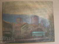 pictură în ulei pe phaser