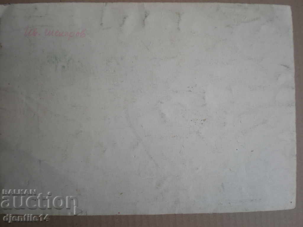 Licitație desen acuarela.