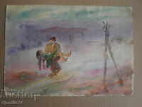 σχέδιο ακουαρέλας.