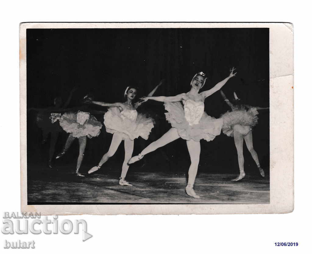 Postcard Picture Ballerin Ballet PC