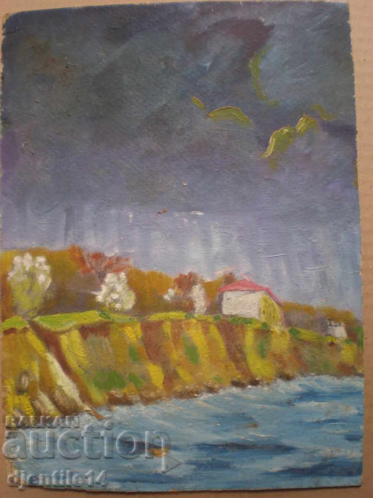 oil drawing on cardboard with price 40.00 BGN | € 20.45 oil drawing on cardboard with price 40.00 BGN | € 20.45