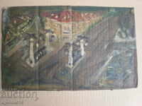 pictura în ulei a podului mukawa-orlov