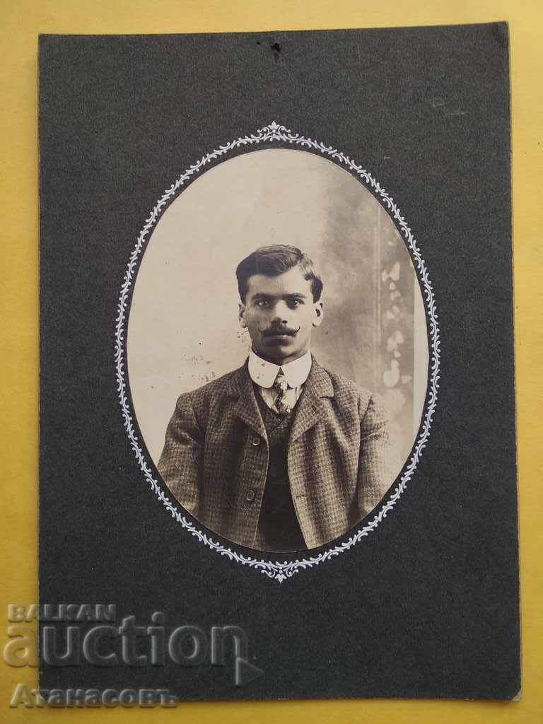 Photography picture card 1906 Bulgarian in America