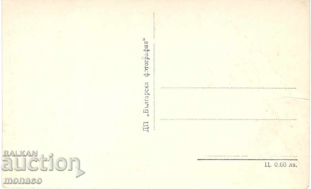 Old postcard - Narechen Baths, Holiday Station with price 2.20 BGN | € 1.12