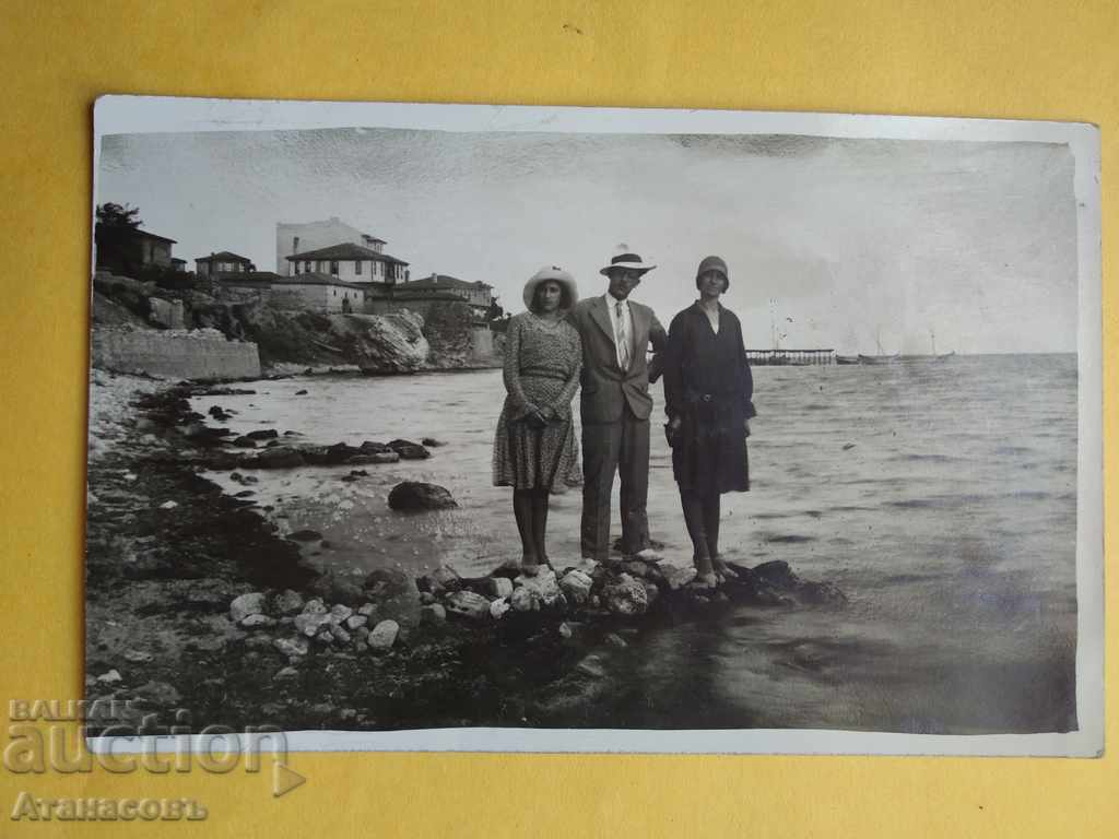 Стара Снимка Месемврия 1930 г. Несебър