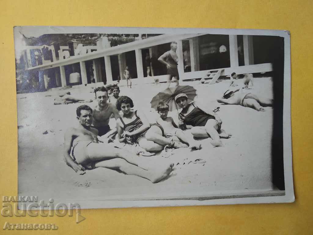Old Photo Varna beach