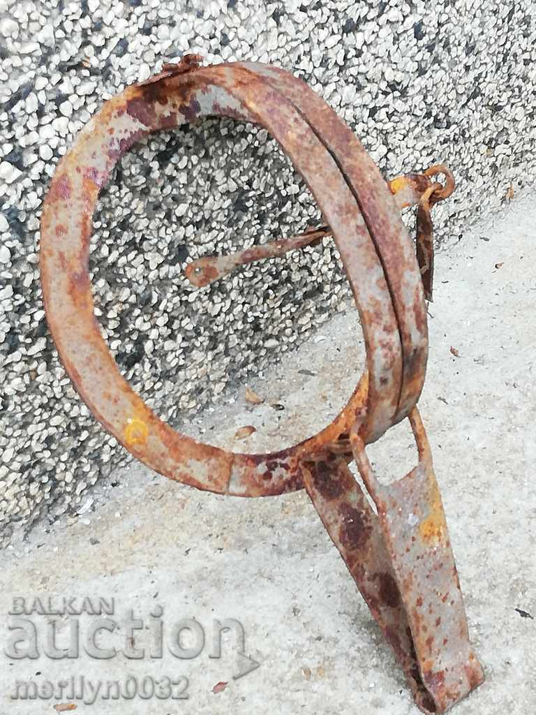 Old hand forged trap with price 49.00 BGN | € 25.05