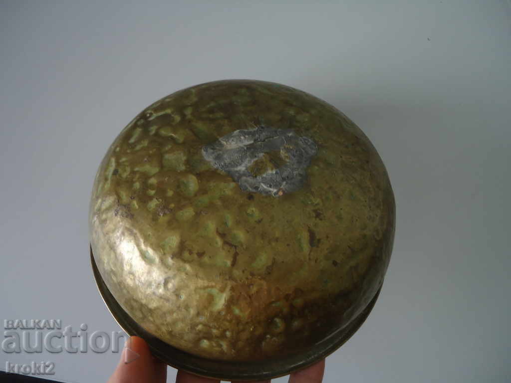BRASS BRONZE TURKISH BATH BOWL HAND FORGED with price 19.99 BGN | € 10.22