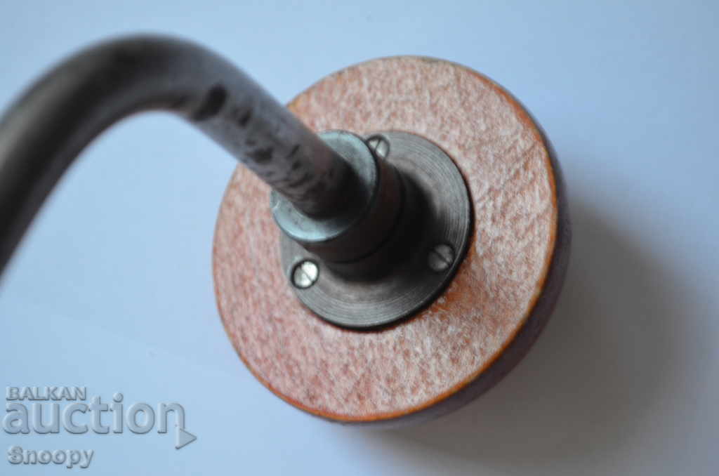 Стоманен дърводелски пробивен инструмент с дървени дръжки - 5