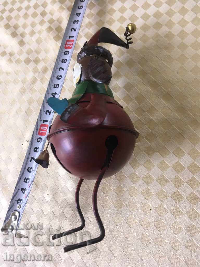 FIGURE METAL ZVANITZ CAMBANKA DEKOR with price 15.00 BGN | € 7.67 FIGURE METAL ZVANITZ CAMBANKA DEKOR with price 15.00 BGN | € 7.67