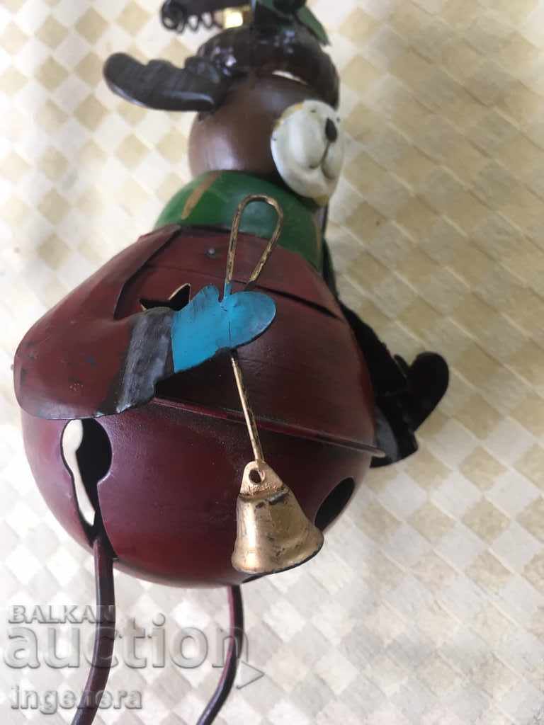 FIGURE METAL ZVANITZ CAMBANKA DEKOR - 5 FIGURE METAL ZVANITZ CAMBANKA DEKOR - 5