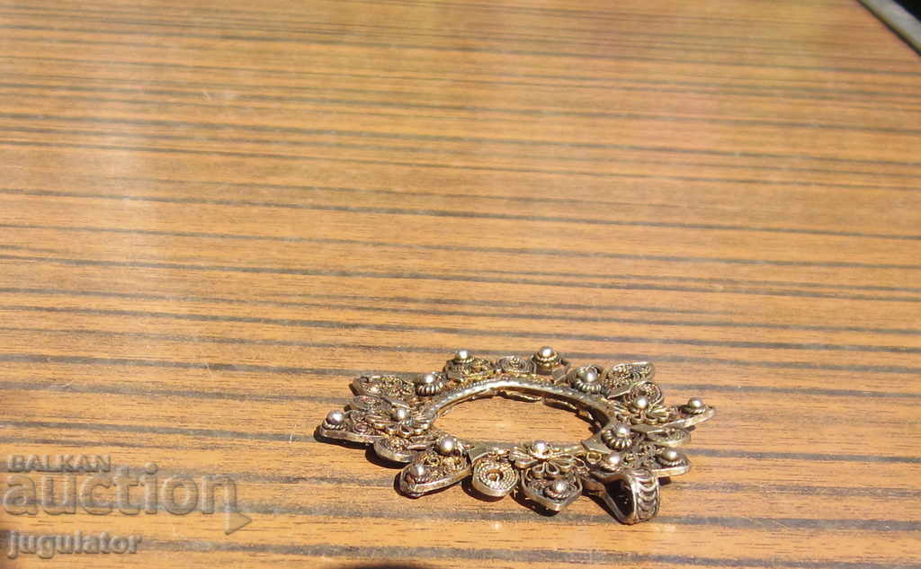 Delivery of antique Bulgarian Revival silver jewelry with gilding