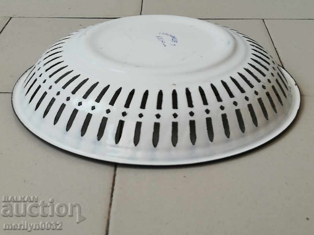 Old enamelled bread pan enamel from the 1960s - 6 Old enamelled bread pan enamel from the 1960s - 6