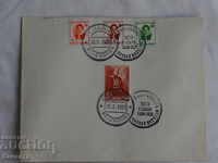 Царски Първодневен пощенски плик  1938  Фирмен   FCD ПК 4