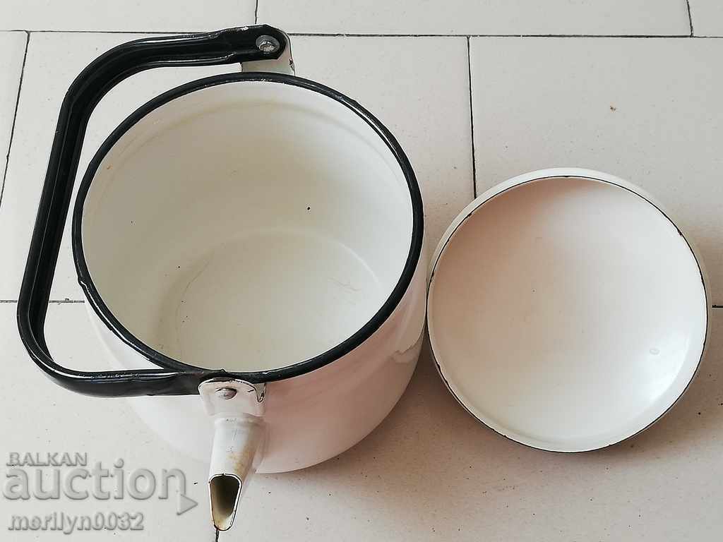 Licitație Ceainic emailat de la Sotsa, un vas cu email, URSS Licitație Ceainic emailat de la Sotsa, un vas cu email, URSS