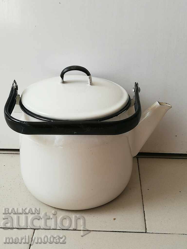 Ceainic emailat de la Sotsa, un vas cu email, URSS - 6 Ceainic emailat de la Sotsa, un vas cu email, URSS - 6