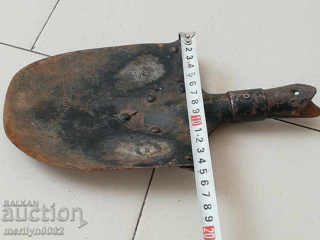 Εργαλείο άξονα Γερμανική λεπίδα 1915 WW1 Πρώτος κόσμος - 6