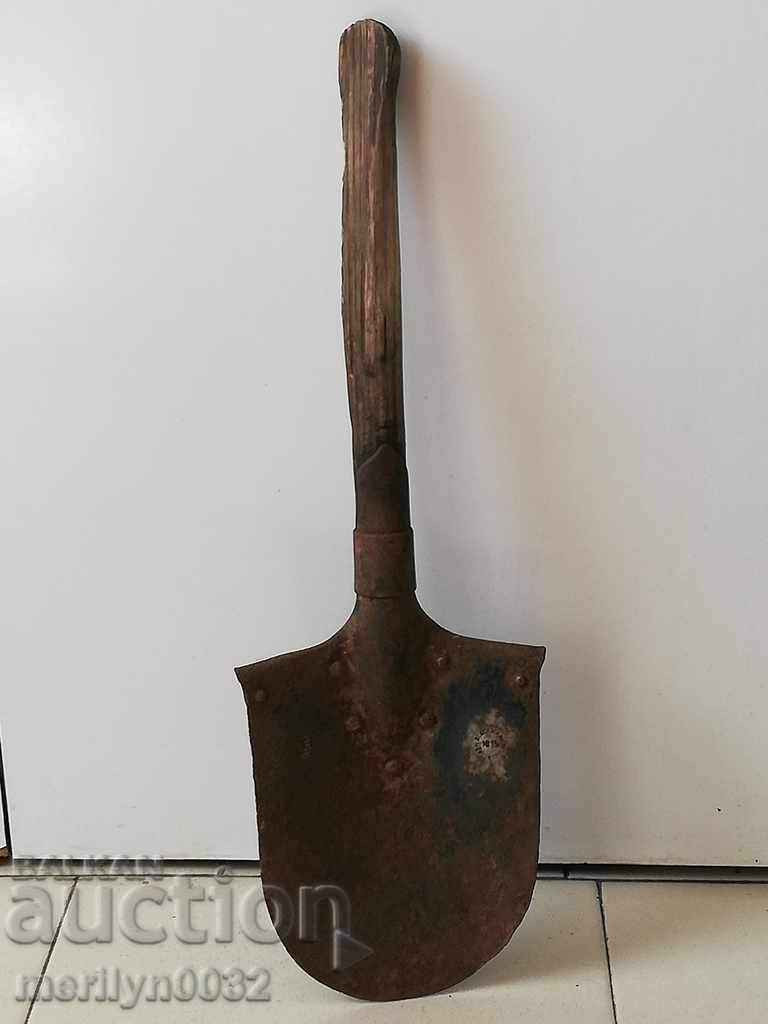 Шанцов инструмент немска лопатка 1915 год WW1 Първа световна