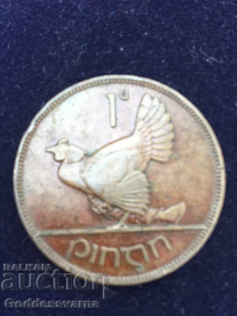 Ireland 1 Penny 1937 Hen Chicks Bronze 9.4g with price 3.00 BGN | € 1.53 Ireland 1 Penny 1937 Hen Chicks Bronze 9.4g with price 3.00 BGN | € 1.53