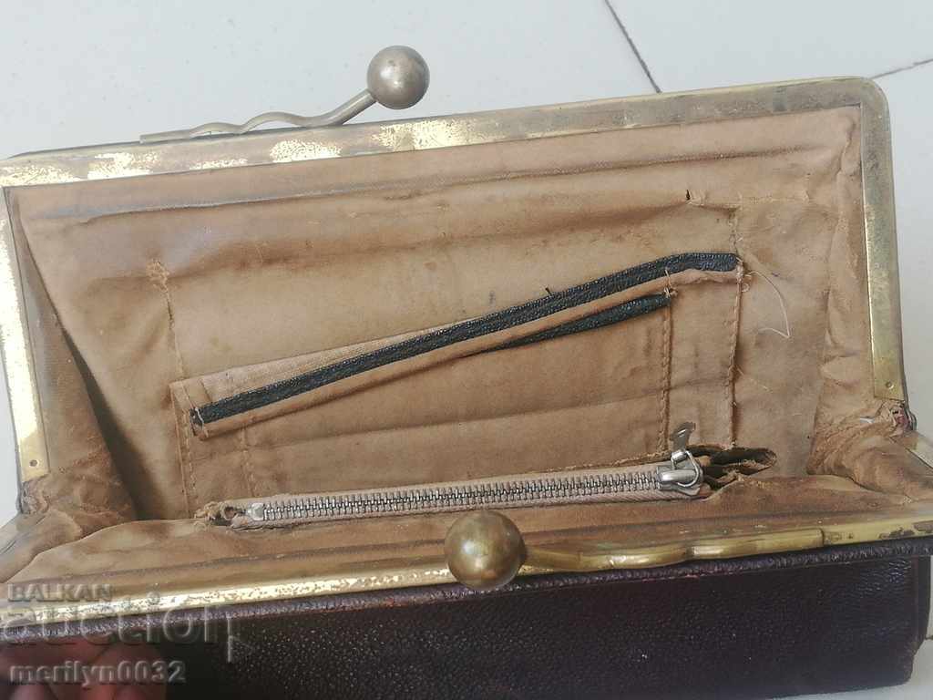 Antique antique leather luggage bag - 6 Antique antique leather luggage bag - 6