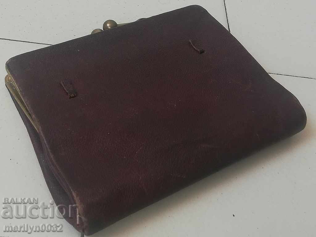 Antique antique leather luggage bag - 7 Antique antique leather luggage bag - 7