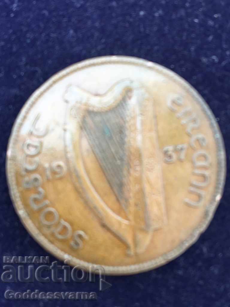 Ireland 1 Penny 1937 Hen Chicks Bronze 9.4g NO 2 with price 3.00 BGN | € 1.53 Ireland 1 Penny 1937 Hen Chicks Bronze 9.4g NO 2 with price 3.00 BGN | € 1.53