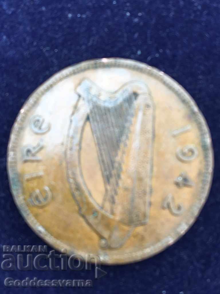 Ireland 1 Penny 1942 Hen Chicks Bronze 9.4g NO 2 with price 3.00 BGN | € 1.53