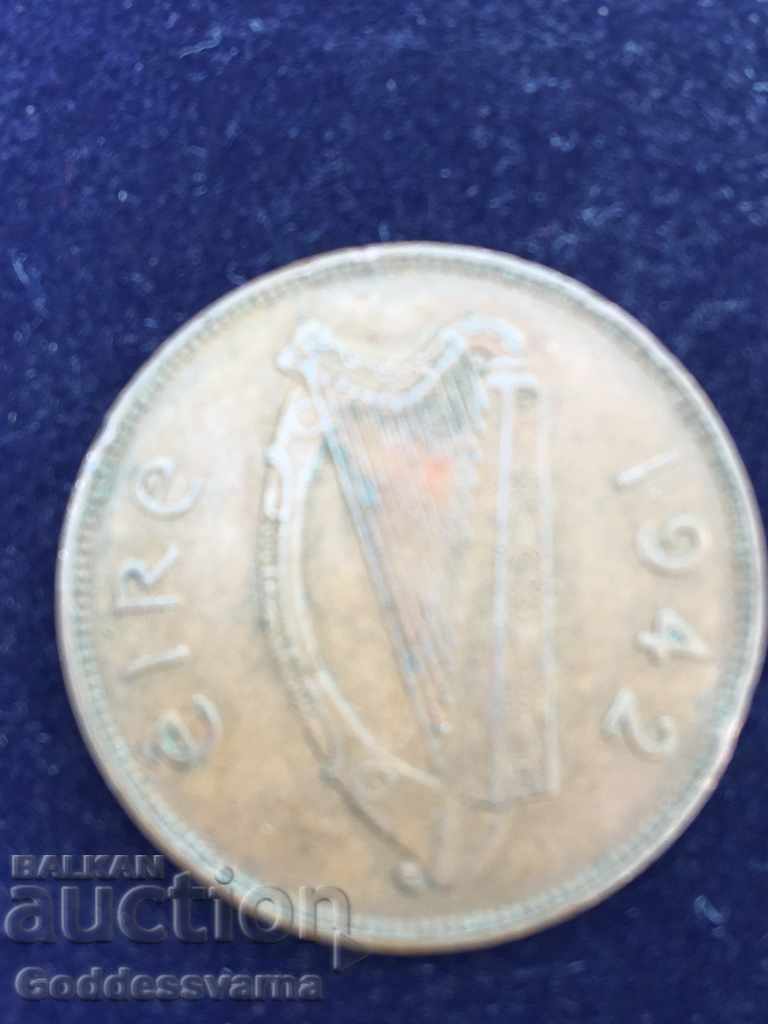 Ireland 1 Penny 1942 Hen Chicks Bronze 9.4g NO 2 with price 3.00 BGN | € 1.53 Ireland 1 Penny 1942 Hen Chicks Bronze 9.4g NO 2 with price 3.00 BGN | € 1.53