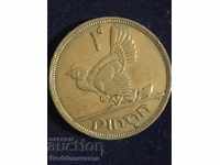 Irlanda 1 Penny 1943 Hen Chicks Bronze 9.4g Nu 1