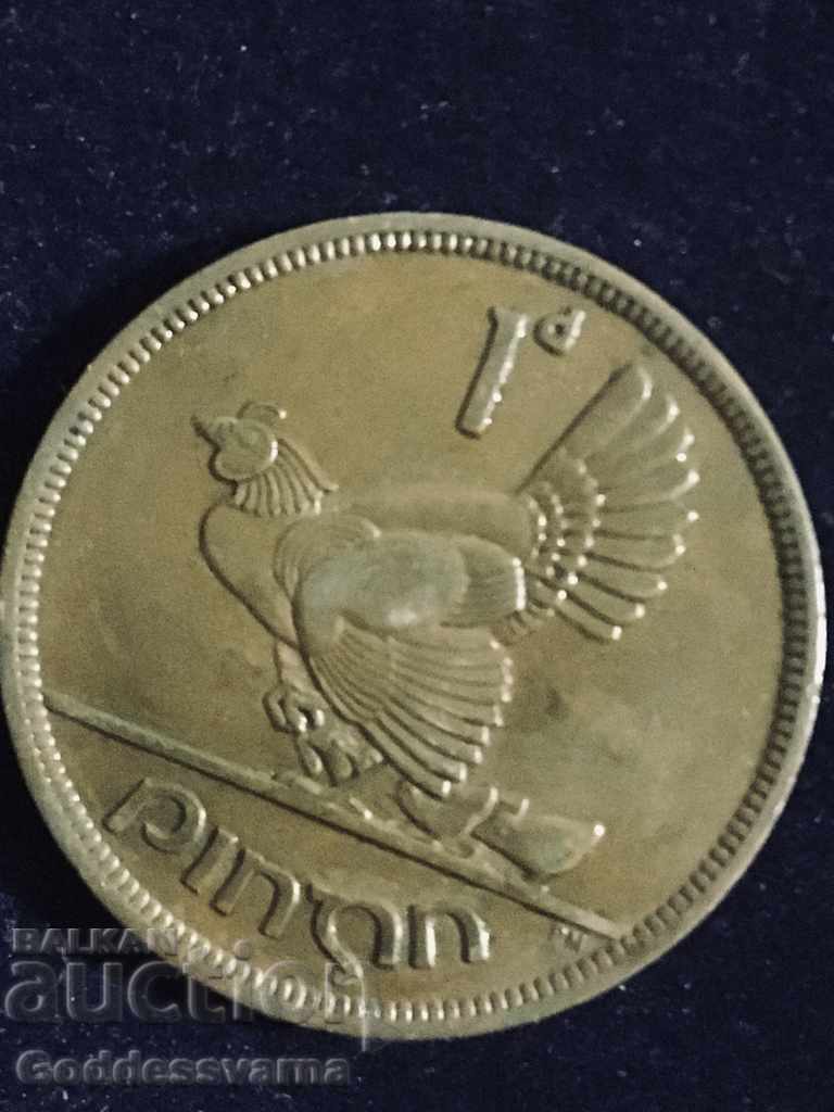 Ireland 1 Penny 1948 Hen Chicks Bronze 9.4g with price 3.00 BGN | € 1.53 Ireland 1 Penny 1948 Hen Chicks Bronze 9.4g with price 3.00 BGN | € 1.53
