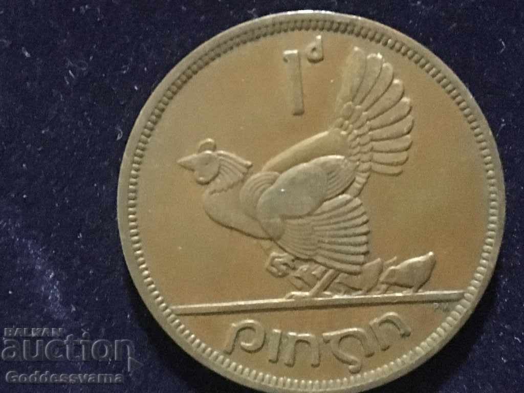 Ireland 1 Penny 1948 Hen Chicks Bronze 9.4g No Z with price 3.00 BGN | € 1.53 Ireland 1 Penny 1948 Hen Chicks Bronze 9.4g No Z with price 3.00 BGN | € 1.53