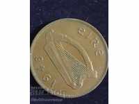 Ireland 1 Penny 1948 Hen Chicks Bronze 9.4g No Z
