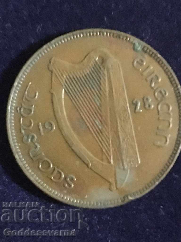 Ireland 1 Penny 1928 Hen Chicks Bronze 9.4g No 3 with price 3.00 BGN | € 1.53 Ireland 1 Penny 1928 Hen Chicks Bronze 9.4g No 3 with price 3.00 BGN | € 1.53